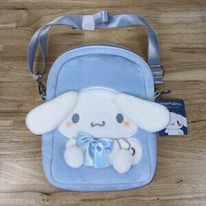 Sanrio Cinnamoroll Plush Pochette Shoulder Bag Japan Limited 11” NWT